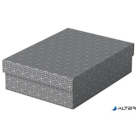   Tároló- és ajándékdoboz, ESSELTE "Home", szürke