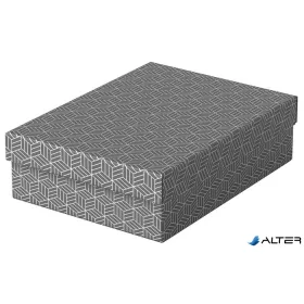   Tároló- és ajándékdoboz, ESSELTE "Home", szürke