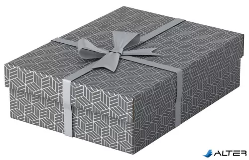 Tároló- és ajándékdoboz, ESSELTE "Home", szürke