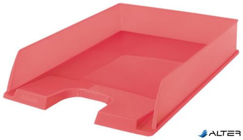 Irattálca, műanyag, ESSELTE "Colour'Breeze", korall