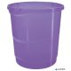 Papírkosár, 14 liter, ESSELTE "Colour'Breeze", áttetsző levendula