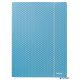 Gumis mappa, karton, A4, ESSELTE "Colour'Breeze", kék