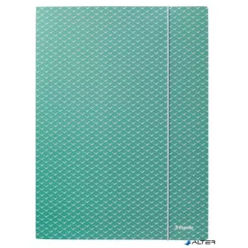   Gumis mappa, karton, A4, ESSELTE "Colour'Breeze", zöld