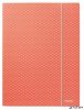 Gumis mappa, karton, A4, ESSELTE "Colour'Breeze", korall