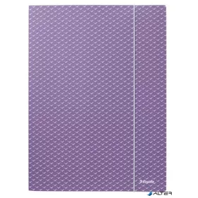  Gumis mappa, karton, A4, ESSELTE "Colour'Breeze", levendula