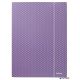 Gumis mappa, karton, A4, ESSELTE "Colour'Breeze", levendula