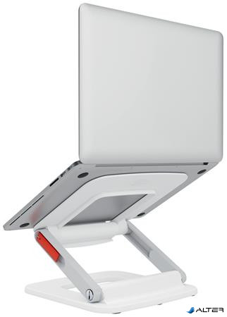 Laptop állvány, állítható, LEITZ "Ergo", fehér