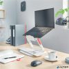 Laptop állvány, állítható, LEITZ "Ergo", fehér