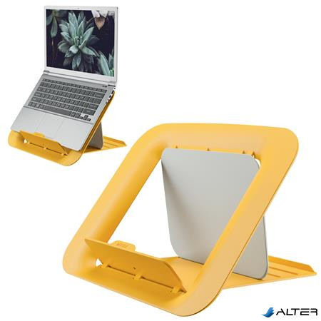 Laptop állvány, LEITZ "Ergo Cosy", melegsárga