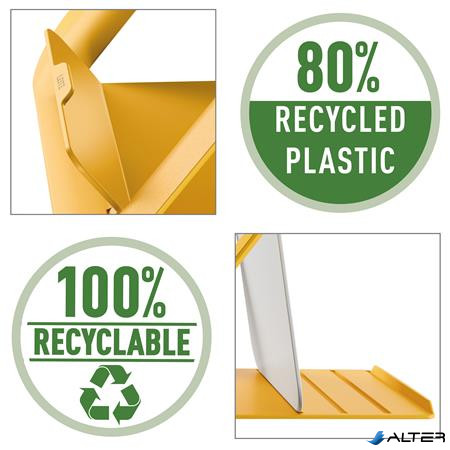 Laptop állvány, LEITZ "Ergo Cosy", melegsárga