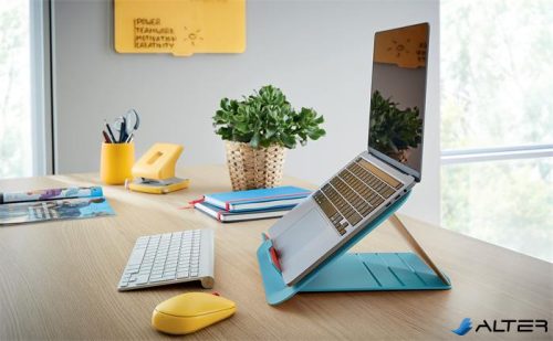 Laptop állvány, LEITZ "Ergo Cosy", nyugodtkék