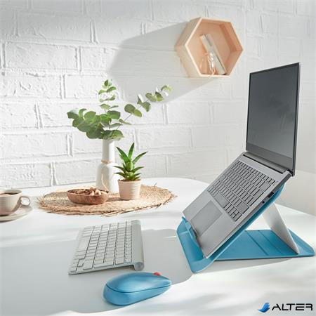 Laptop állvány, LEITZ "Ergo Cosy", nyugodtkék
