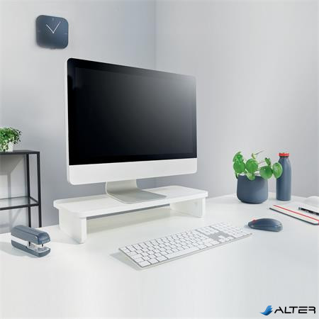 Monitorállvány, LEITZ "Ergo", fehér