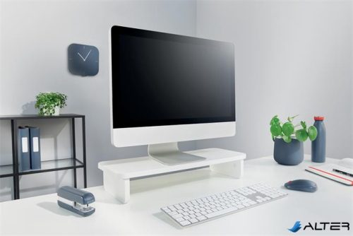 Monitorállvány, LEITZ "Ergo", fehér