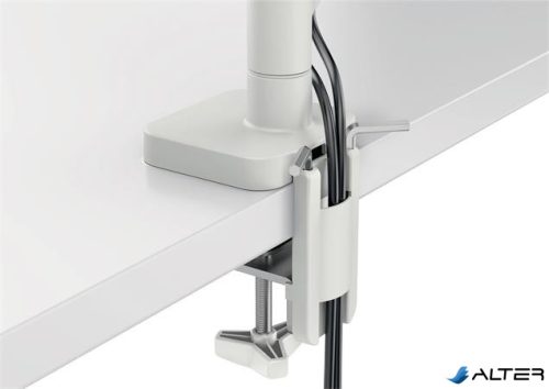 Monitortartó-kar, egy monitorhoz, LEITZ "Ergo", világosszürke