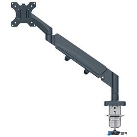   Monitortartó-kar, egy monitorhoz, LEITZ "Ergo", sötétszürke