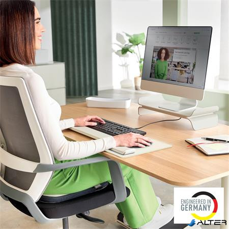 Monitorállvány, LEITZ "Ergo", világosszürke