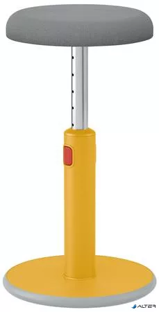 Ülő/álló szék, ergonomikus, LEITZ "Ergo Cosy Active", melegsárga