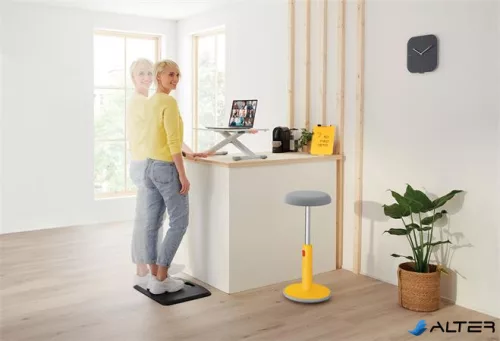 Ülő/álló szék, ergonomikus, LEITZ "Ergo Cosy Active", melegsárga