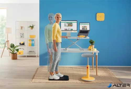 Ülő/álló szék, ergonomikus, LEITZ "Ergo Cosy Active", melegsárga