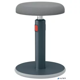   Ülő/álló szék, ergonomikus, LEITZ "Ergo Cosy Active", bársonyszürke