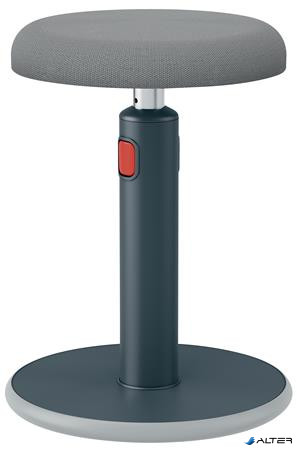 Ülő/álló szék, ergonomikus, LEITZ "Ergo Cosy Active", bársonyszürke