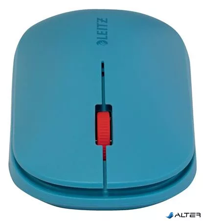 Egér, vezeték nélküli, Bluetooth, LEITZ "Cosy", nyugodtkék