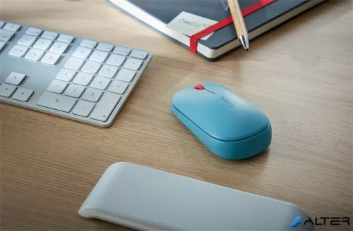 Egér, vezeték nélküli, Bluetooth, LEITZ "Cosy", nyugodtkék