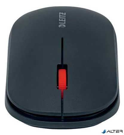Egér, vezeték nélküli, Bluetooth, LEITZ "Cosy", bársonyszürke