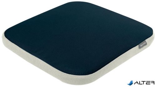 Ülőpárna, ergonómiai, szövetborítású, LEITZ "Ergo", sötétszürke