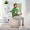 Ülőlabda, nehezékkel, 75cm, LEITZ "Ergo Active", világosszürke