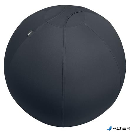 Ülőlabda, nehezékkel, 75cm, LEITZ "Ergo Active", sötétszürke