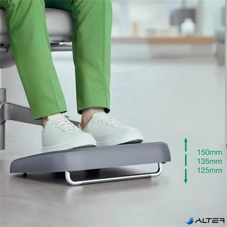 Lábtámasz, állítható, LEITZ "Ergo"