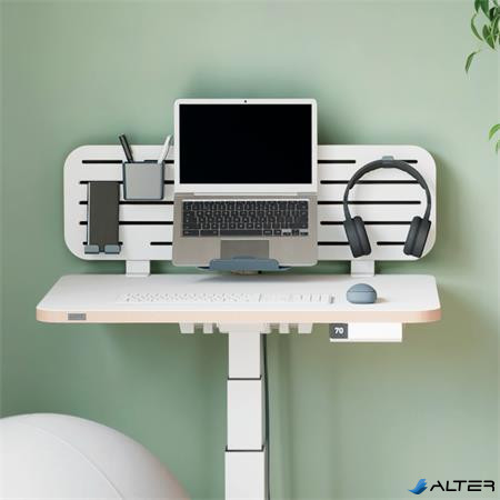 Asztali rendszerező, laptop tartóval, 80x25 cm, LEITZ "Ergo"