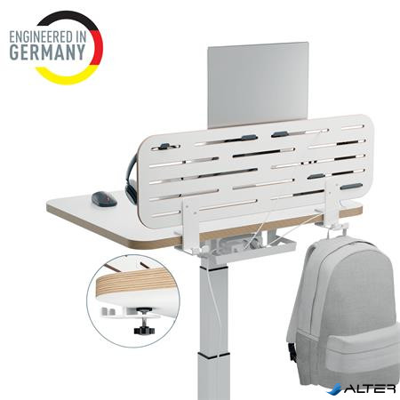 Asztali rendszerező, laptop tartóval, 80x25 cm, LEITZ "Ergo"