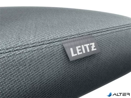Munkaszék, görgős, ergonomikus, LEITZ "Ergo Comfort Active", világosszürke