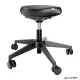 Munkaszék, görgős, ergonomikus, LEITZ "Ergo Comfort", sötétszürke