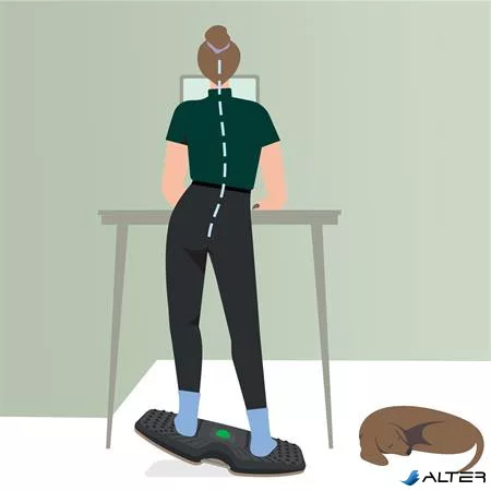 Egyensúlyozó deszka, ergonómiai, LEITZ "Ergo Active"