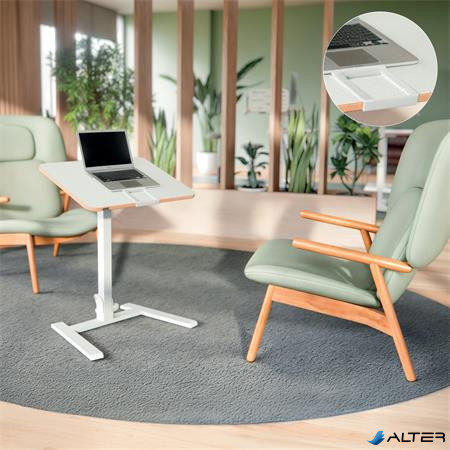 Ülő/álló laptop asztal, LEITZ "Ergo"