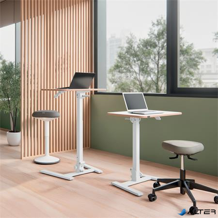 Ülő/álló laptop asztal, LEITZ "Ergo"
