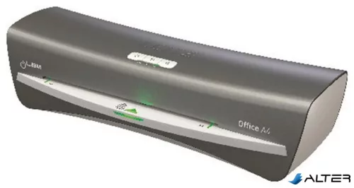 Laminálógép, A4, 80-125 mikron, LEITZ "iLam Office", ezüst