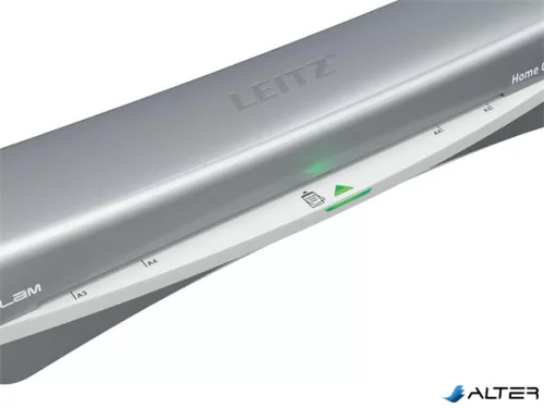 Laminálógép, A3, 80-125 mikron, LEITZ "iLam Home Office", szürke