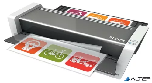 Laminálógép, A3, 80-250 mikron, LEITZ "iLAM Touch 2", fehér-antracit