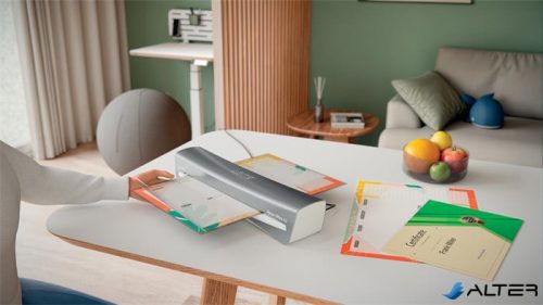 Meleglamináló fólia, 80 mikron, A4, fényes, UDT technológiával, LEITZ "iLam"