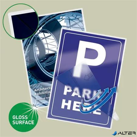 Meleglamináló fólia, 250 mikron, A4, fényes, UDT technológiával, LEITZ "iLam"