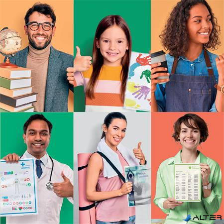 Meleglamináló fólia, 125 mikron, A5, fényes, UDT technológiával, LEITZ "iLam"