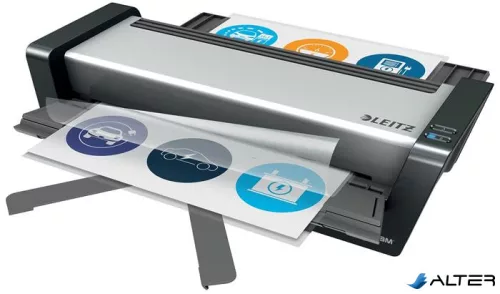 Laminálógép, A3, 80-250 mikron, LEITZ "iLAM Touch 2 Pro", ezüst