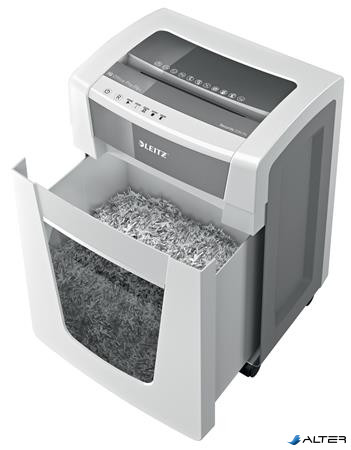 Iratmegsemmisítő, mikrokonfetti, 5 lap, LEITZ "IQ Office Pro P6+"