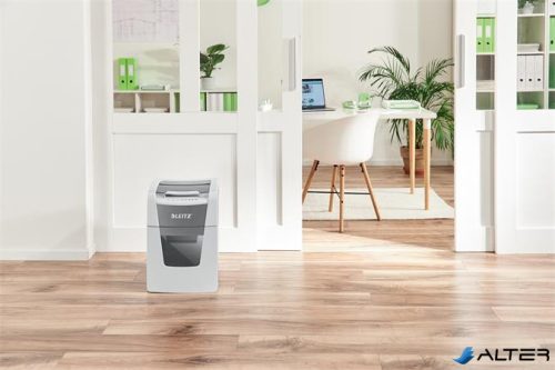 Iratmegsemmisítő, konfetti, 100 lap, LEITZ "IQ AutoFeed SmallOffice 100 P4 Pro"