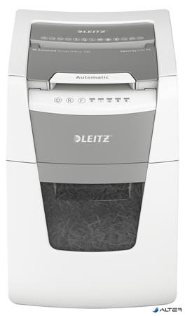 Iratmegsemmisítő, mikrokonfetti, 100 lap, LEITZ "IQ AutoFeed SmallOffice 100 P5 Pro"
